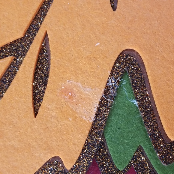 10 felt fall decorations for plating dinner table sold as set glittering. SET - Picture 6 of 10